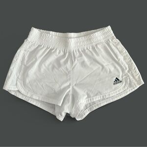 Adidas White AeroReady Athletic Running Shorts XS